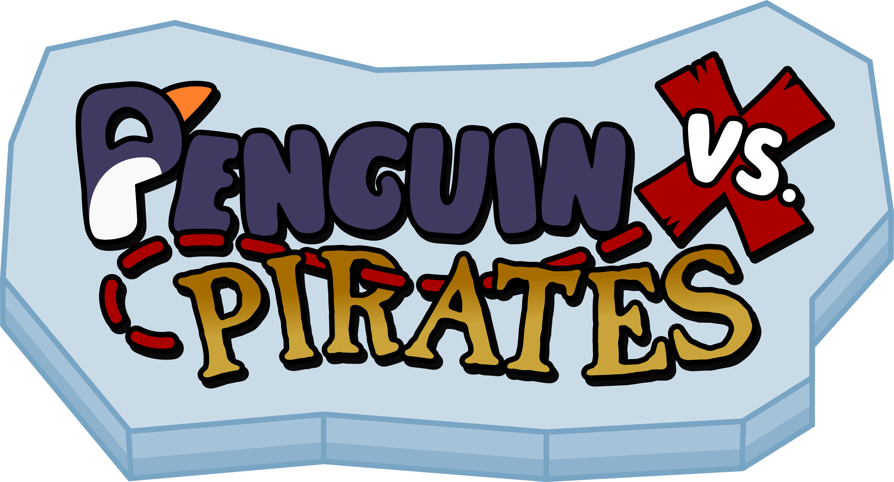 Penguin vs. Pirates Logo